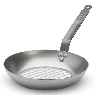 Patelnia okrągła grillowa śr. 26 cm CARBONE PLUS - DE BUYER