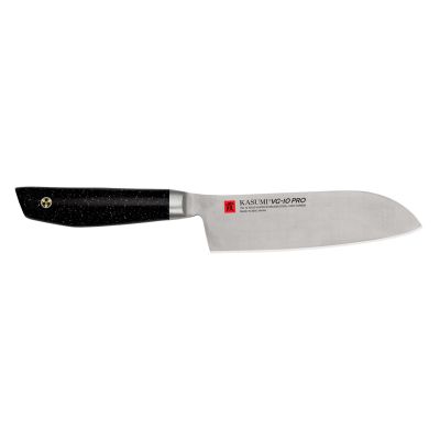 Nóż japoński Santoku mały kuty dł. 13 cm VG-10 PRO - KASUMI