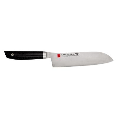 Nóż japoński Santoku kuty dł. 18 cm VG-10 PRO - KASUMI