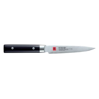 Nóż japoński uniwersalny krótki dł. 12 cm stal damasceńska DAMASCUS - KASUMI