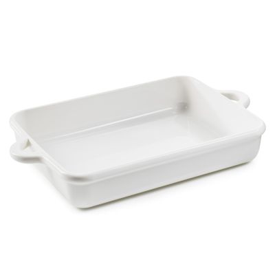 Naczynie prostokątne białe 34x25x6,5 cm BOMBANCE - REVOL
