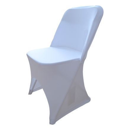Stretch chair cover Norman, white VERLO
