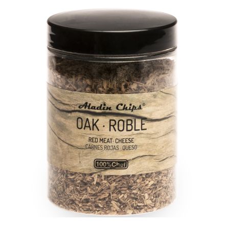 Wood chips for smoking and grilling, oak 100% CHEF 