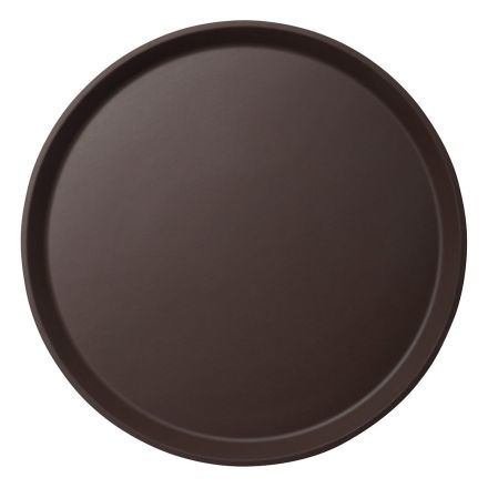 Taca antypoślizgowa Camtread okrągła brązowa 45 cm - CAMBRO