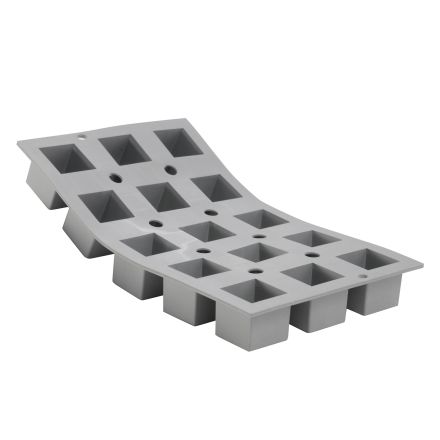 15 cube portions mould DE BUYER 