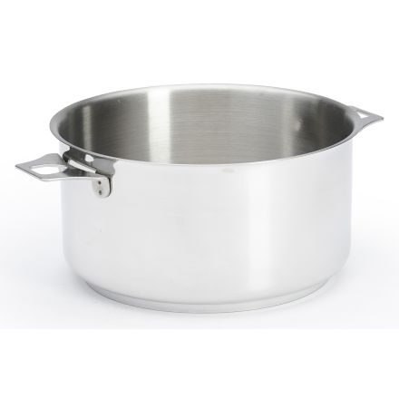 Pot saucepan without handles dia. 24 cm TWIST - DE BUYER