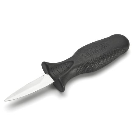 Oyster knife, stainless steel, plastic handle DE BUYER 