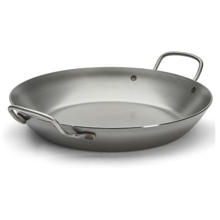 Steel frying pan with handles Carbone Plus, ? 32 cm DE BUYER 