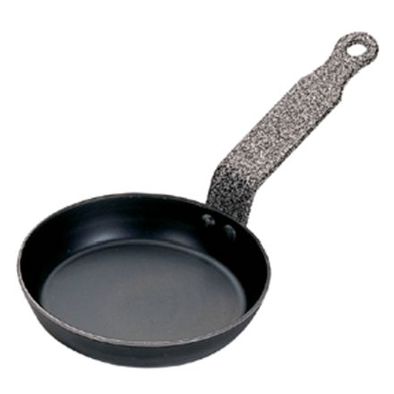 Blue steel blinis frying pan, ? 12 cm DE BUYER 