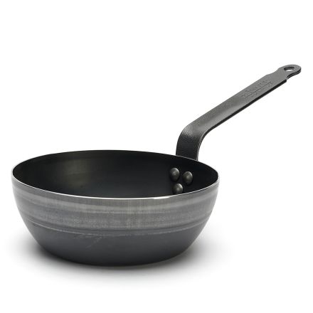Country frypan, blue steel, 2 mm thickness, ? 20 cm DE BUYER 