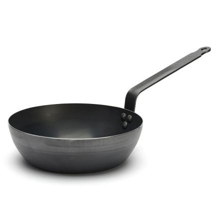 Country frypan, blue steel 2 mm thickness, ? 24 cm DE BUYER 