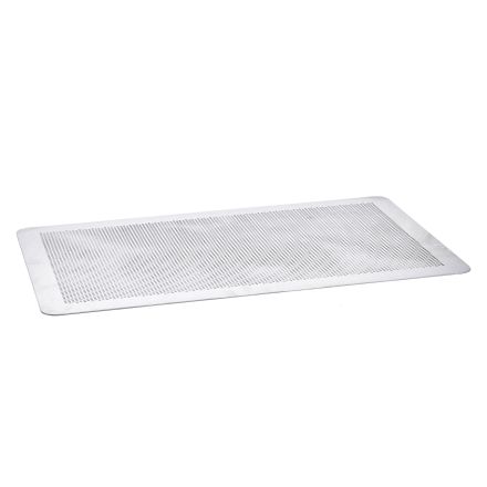 Perforated flat alu baking tray, 53 x 32.5 cm DE BUYER 