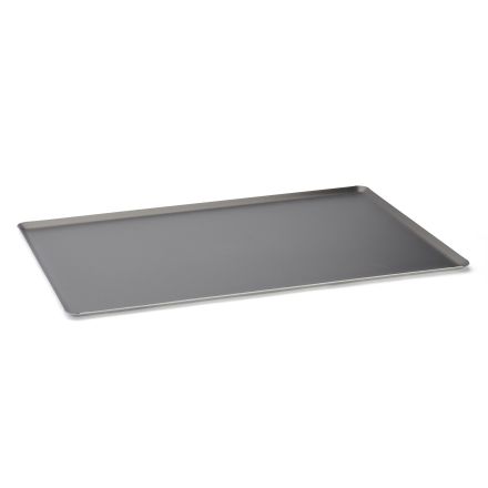 Rectangular non stick baking tray aluminium-oblique edges GN 1/1 DE BUYER 