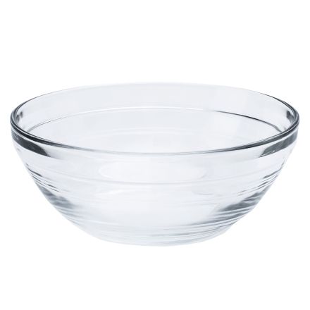 Stackable glass bowl dia. 12cm 310 ml