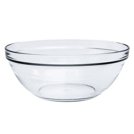 Stackable glass bowl dia. 23cm 2400 ml