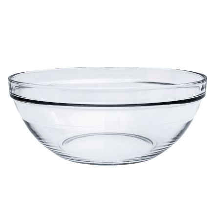 Stackable glass bowl dia. 31cm 5800 ml