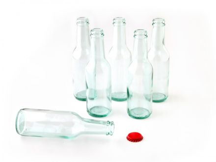 Szklane butelki 200 ml (op. 24 szt) - 100% CHEF