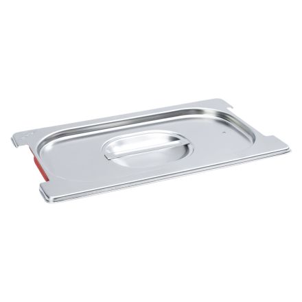 Lid GN 1/4 RANGE with place for handles and silicone gasket TOM-GAST