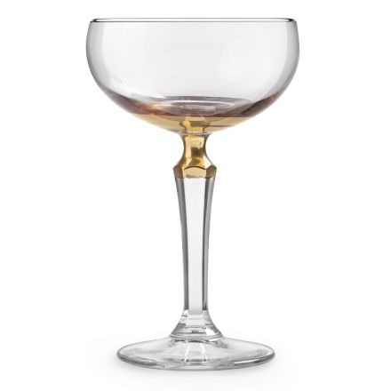Imperfect Gold Coupe glass 250 ml SIGNATURE 001 - Onis / Libbey