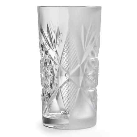 Hobstar Half Sandblast Cooler glass 470 ml SIGNATURE 001 - Onis / Libbey