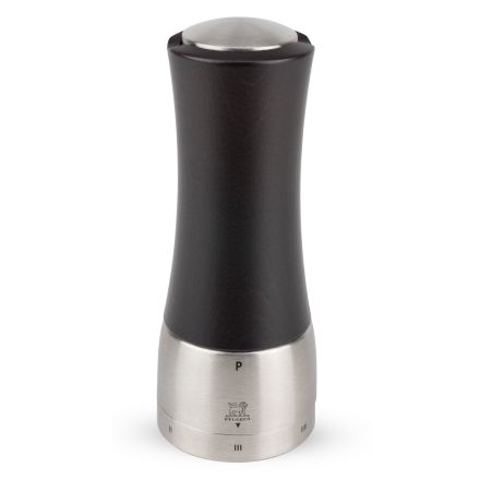 Pepper mill u'select Madras, 16 cm height, chocolate finish PEUGEOT 