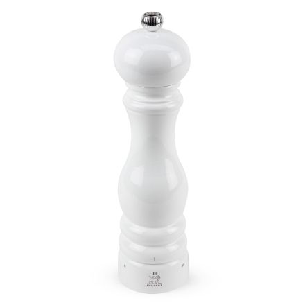 Pepper mill Paris u'select, 22 cm height, white lacquer finish PEUGEOT 