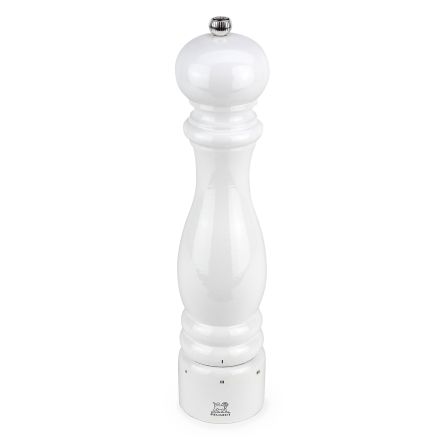 Pepper mill Paris u'select, 30 cm height, white lacquer finish PEUGEOT 