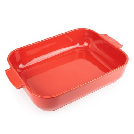 Rectangular dish 40 cm Red APPOLIA - PEUGEOT