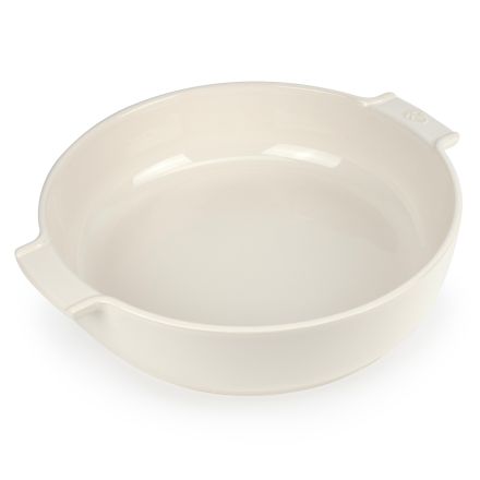 Round dish 30 cm Ecru APPOLIA - PEUGEOT