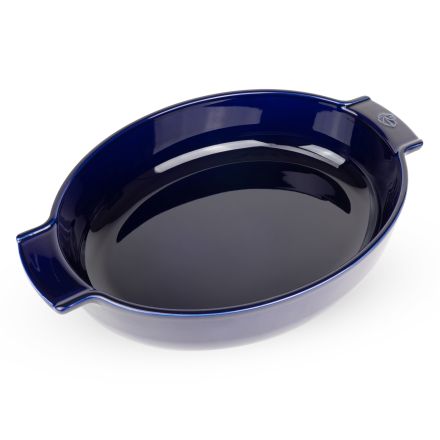Oval dish 40 cm Blue APPOLIA - PEUGEOT