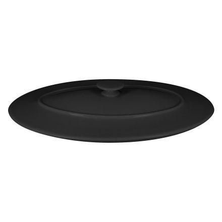 Lid for oval platter black 2040 ml NeoFusion line RAK PORCELAIN 