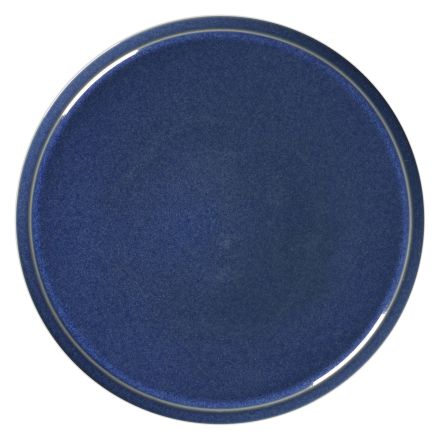 Flat plate 28 cm cobalt EASE- RAK PORCELAIN