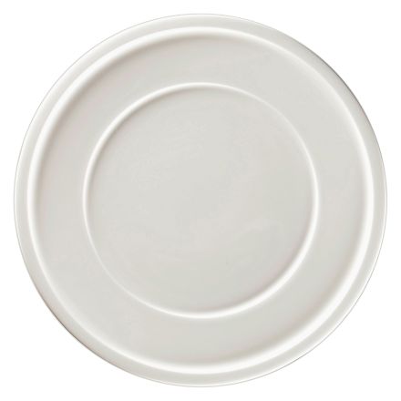 Flat plate 28 cm white EASE - RAK PORCELAIN