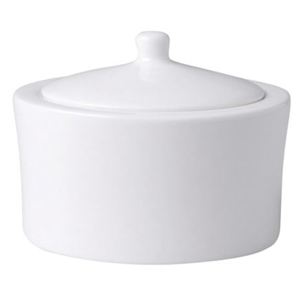 Sugar bowl with a lid Fine Dine line RAK PORCELAIN 
