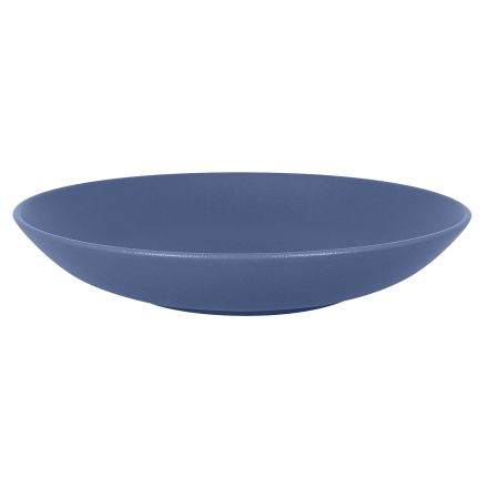 Deep plate, dia. 26 cm, blue Neofusion Mellow line RAK PORCELAIN 