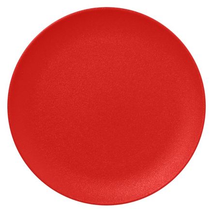 Talerz płaski Nano Ember 15 cm czerwony NEOFUSION  - RAK PORCELAIN