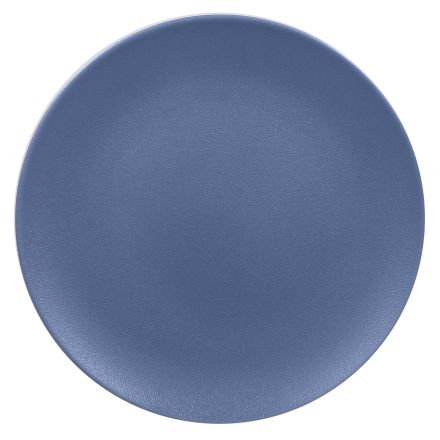 Flat plate, dia. 15 cm, blue Neofusion Mellow line RAK PORCELAIN 