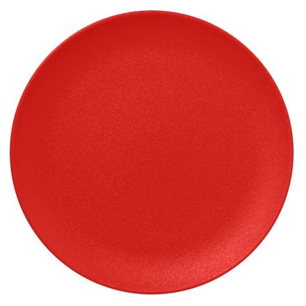 Talerz płaski Nano Ember 27 cm czerwony NEOFUSION  - RAK PORCELAIN