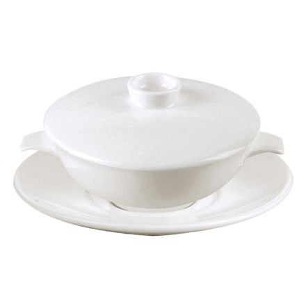 Cream soup bowl with a lid 270 ml Nano line RAK PORCELAIN 