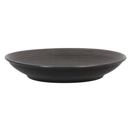 Deep round plate 28 cm grey TRINIDAD - RAK PORCELAIN