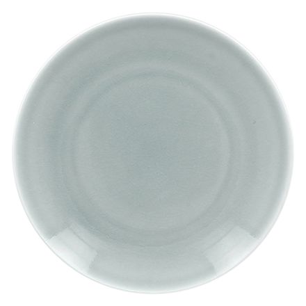 Round Flat plate, dia. 31 cm, blue Vintage line RAK PORCELAIN 