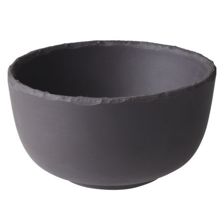 
Slate-effect ceramic bowl, matt slate style color Basalt Serving Bowl line REVOL 