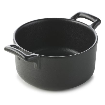 Pot with lid 0,2 l black BELLE CUISINE - REVOL
