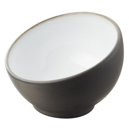 Mise en bouche bowl, dia. 7.5 cm h. 5.3 cm, white color Solid Mise En Bouche Bowl line REVOL 