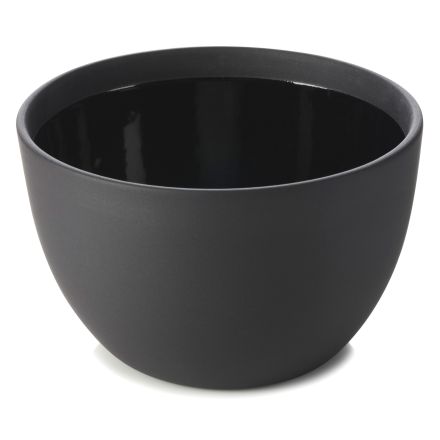 Bowl 30 cl, dia. 11 cm h. 6.7 cm, glossy black color Solid Bowl line REVOL 