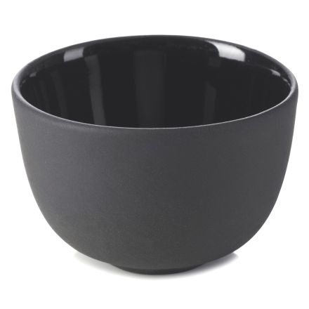 Bowl xxsl 3 cl, dia. 5 cm h. 3.5 cm, glossy black color Solid Bowl Xxs line REVOL 