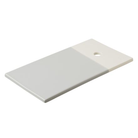 Coloured porcelain gourmet tray, stratus grey color Color Lab Gourmet Board line REVOL 