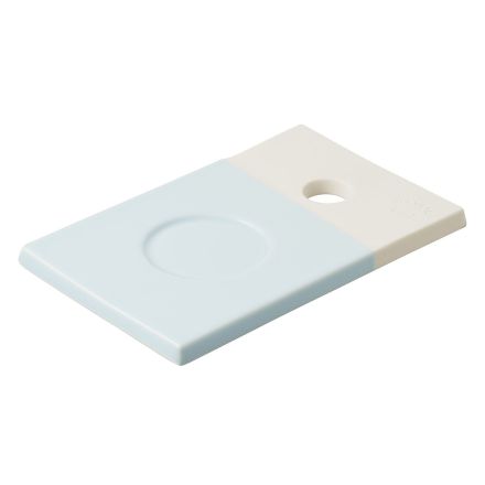 Small coloured porcelain tray, blue color Color Lab Snack Board line REVOL 