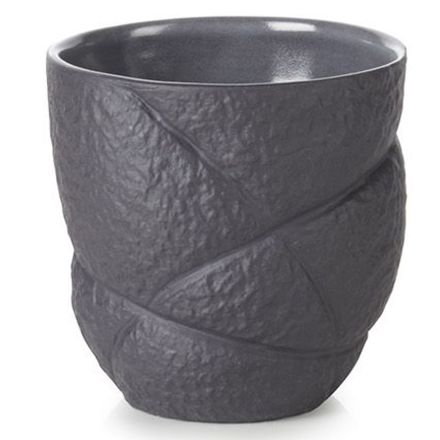 Porcelain cup, black color Succession Espresso Cup line REVOL 