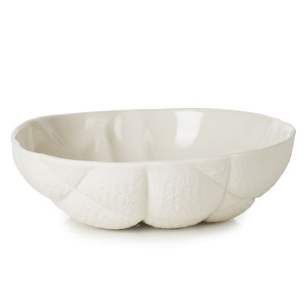 Porcelain salad bowl, white color Succession Bowl line REVOL 